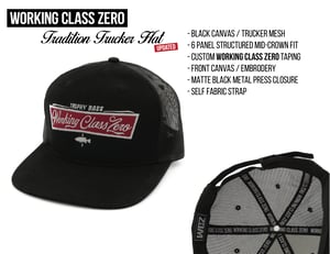 Image of Tradition Trucker Hat (BLACK)