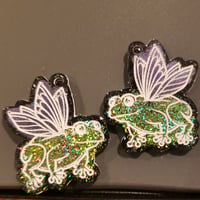Image 1 of pixie froggy earrings