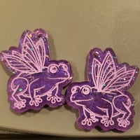 Image 2 of pixie froggy earrings
