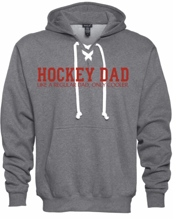 Image of Hockey Dad Unisex Pullover Hockey Hood Warcats Hockey 