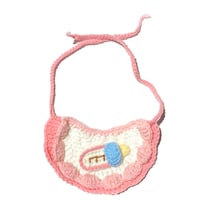 The Baby pink bib