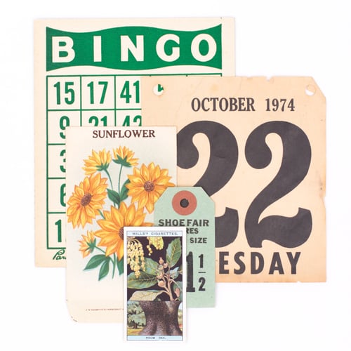 Image of Fall Foliage Ephemera Collection 