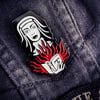 Tainted Press 'Book of Fire' Enamel Pin