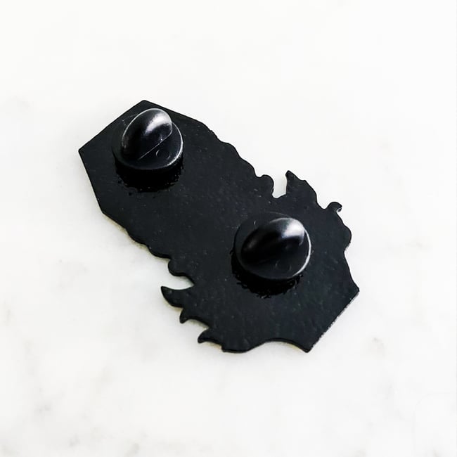 20% OFF Tainted Press 'Book of Fire' Enamel Pin