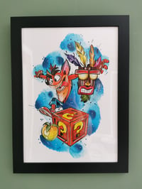 Crash bandicoot print 