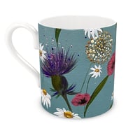 Image 4 of 'Château Blue' Bone China Mug