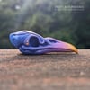 Fancy Bird Skull - Sunset