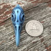 Fancy Bird Skull - Storm Blue