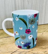 Image 1 of 'Château Blue' Bone China Mug