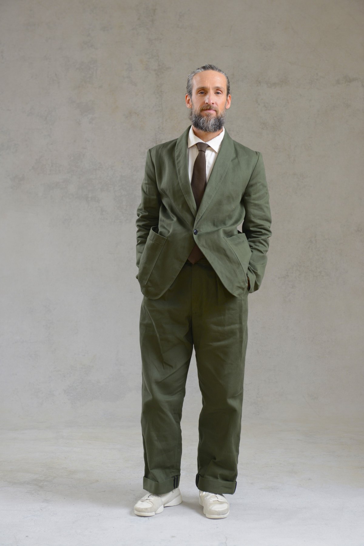 Image of CAPTAIN JACKET in Sage Green £299.00