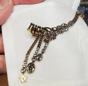 Image of NOW $188 ! AUTH RARE Dior Earring Cuff
