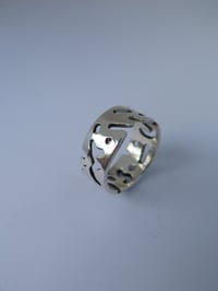 Image 4 of Sterling Silver Bacteria Ring