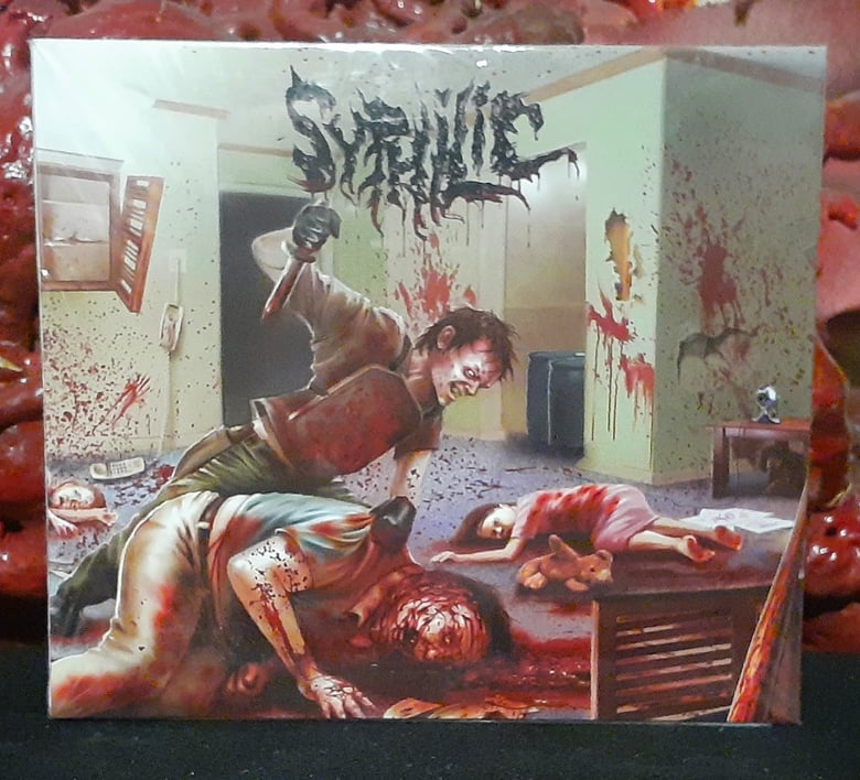 Image of SYPHILIC / NITHING - Split digi CD