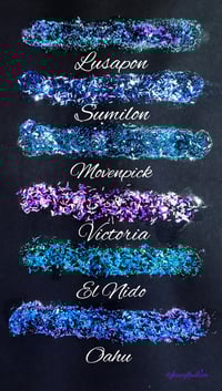 Oceans Glitter Watercolors - Single Paints