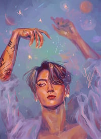 JK // lost stars A3 print