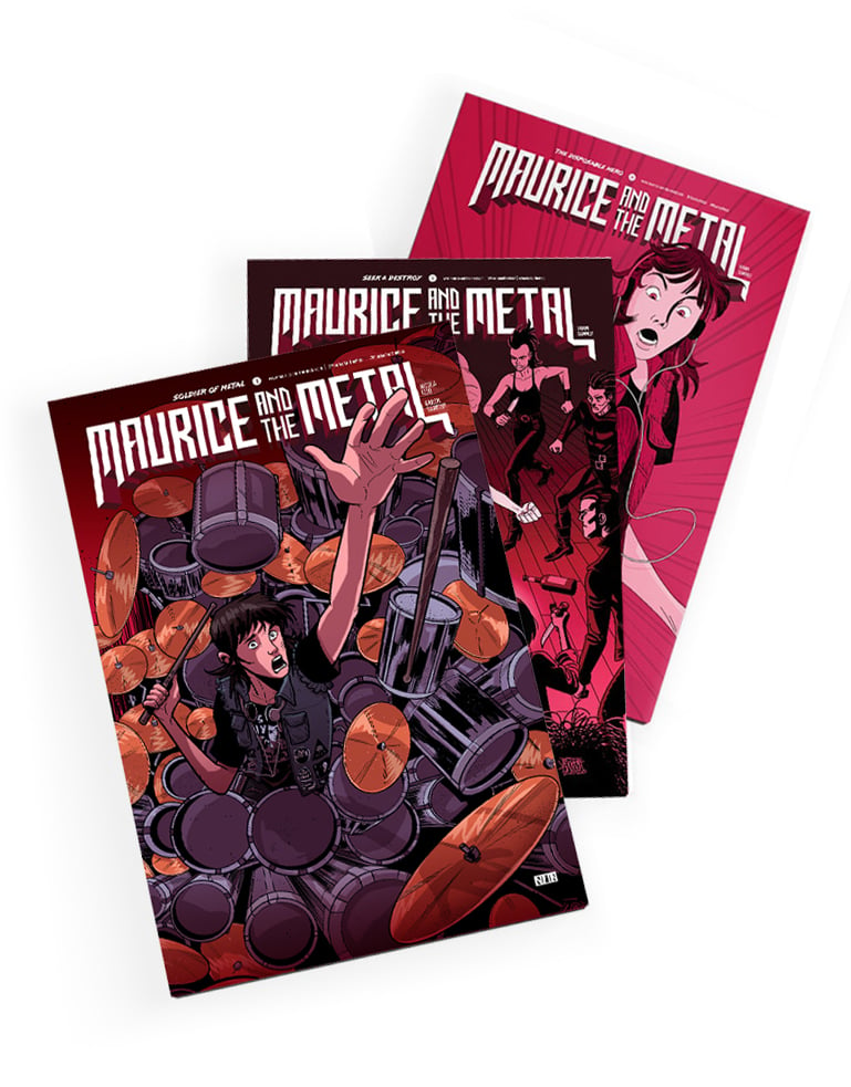 Image of Maurice & The Metal - ISSUE 1, 2 + 3