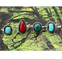 Image 2 of Dainty turquoise ring