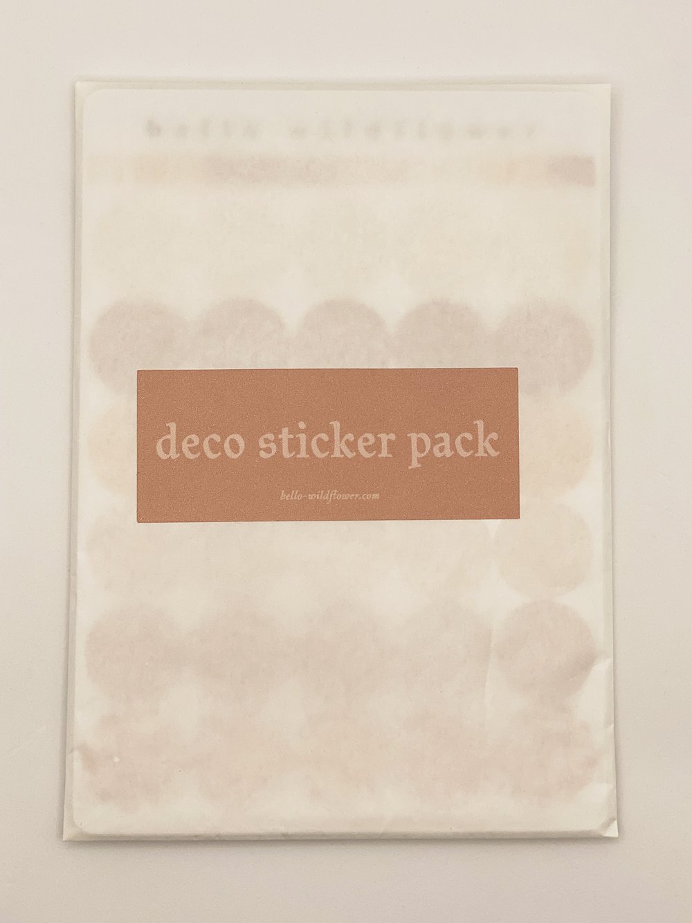 Image of Deco Sticker Sheet Pack