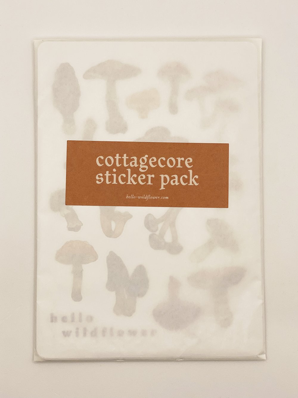 Image of Cottagecore Sticker Sheet Pack