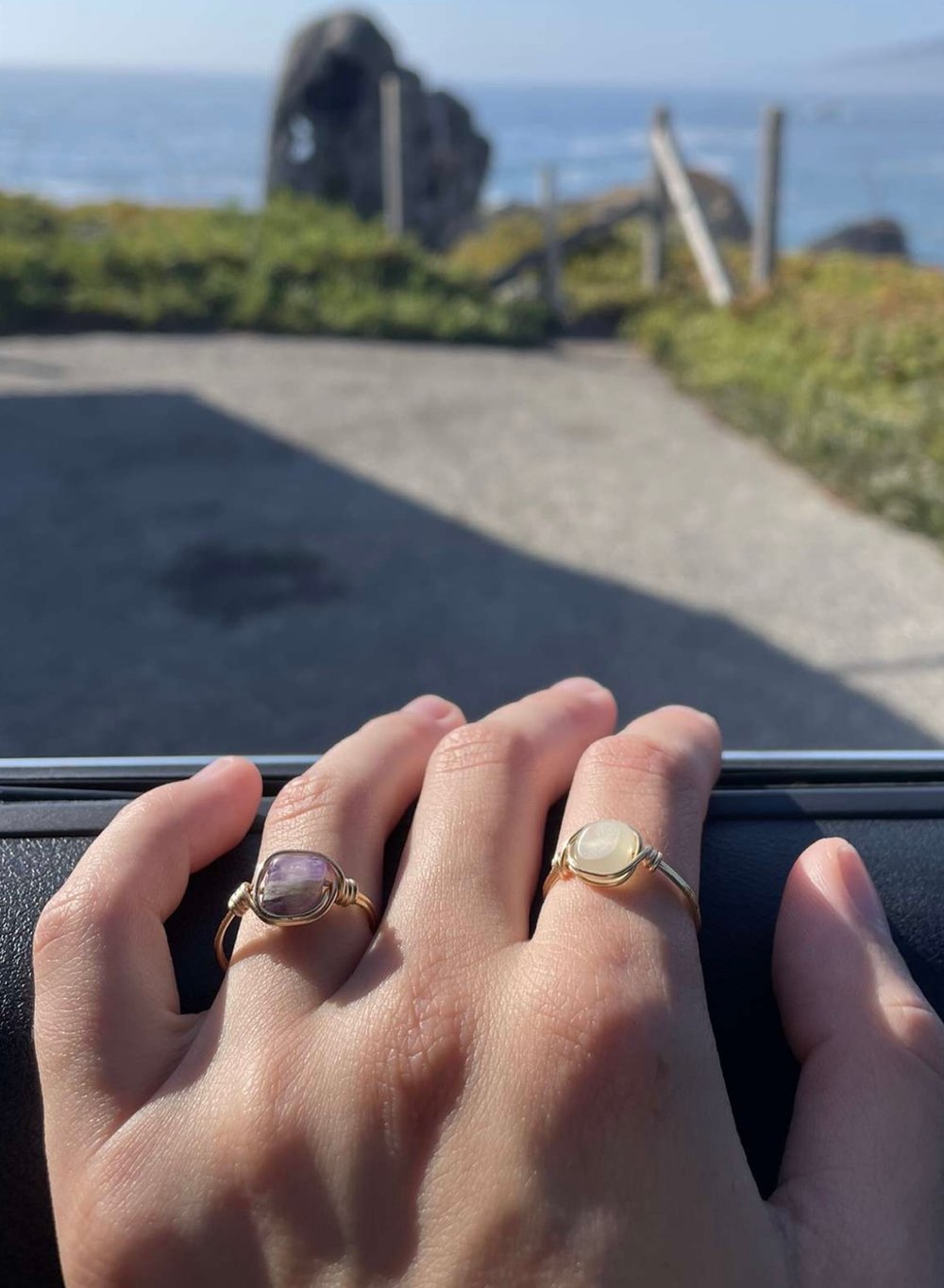 Image of Wrapped Stone Ring