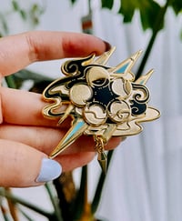 Image 5 of ffxiv monk enamel pin