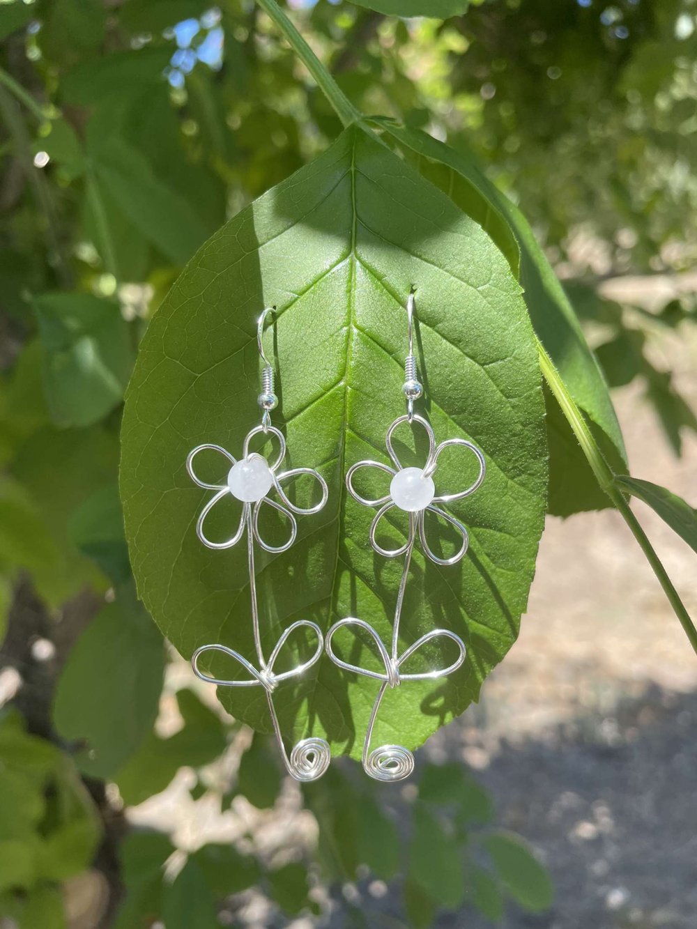 Image of Groovy Flower Earrings