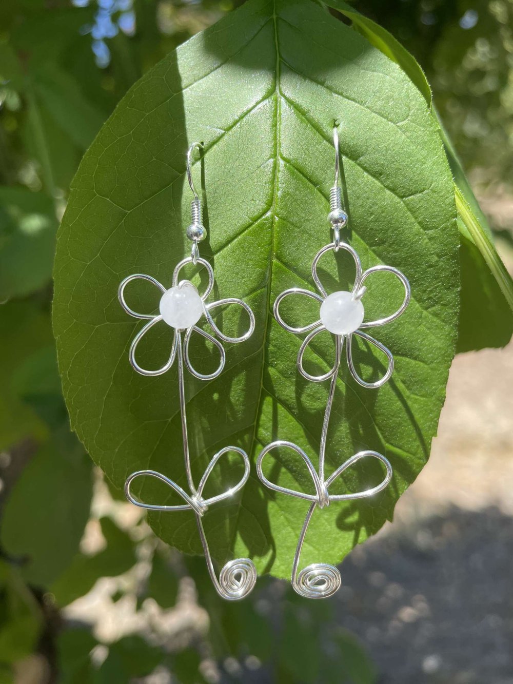 Image of Groovy Flower Earrings