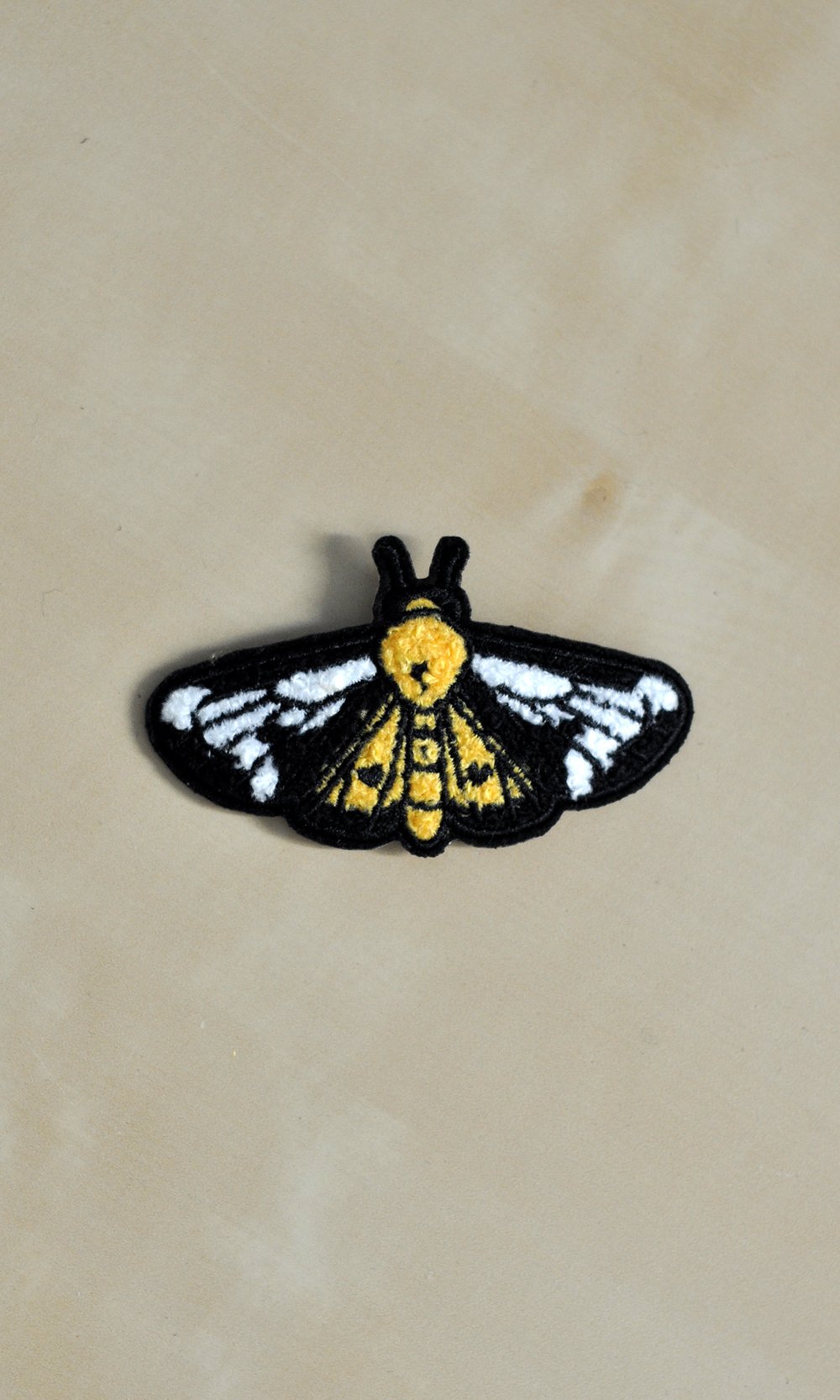 Goth Moth | Chenille Patch