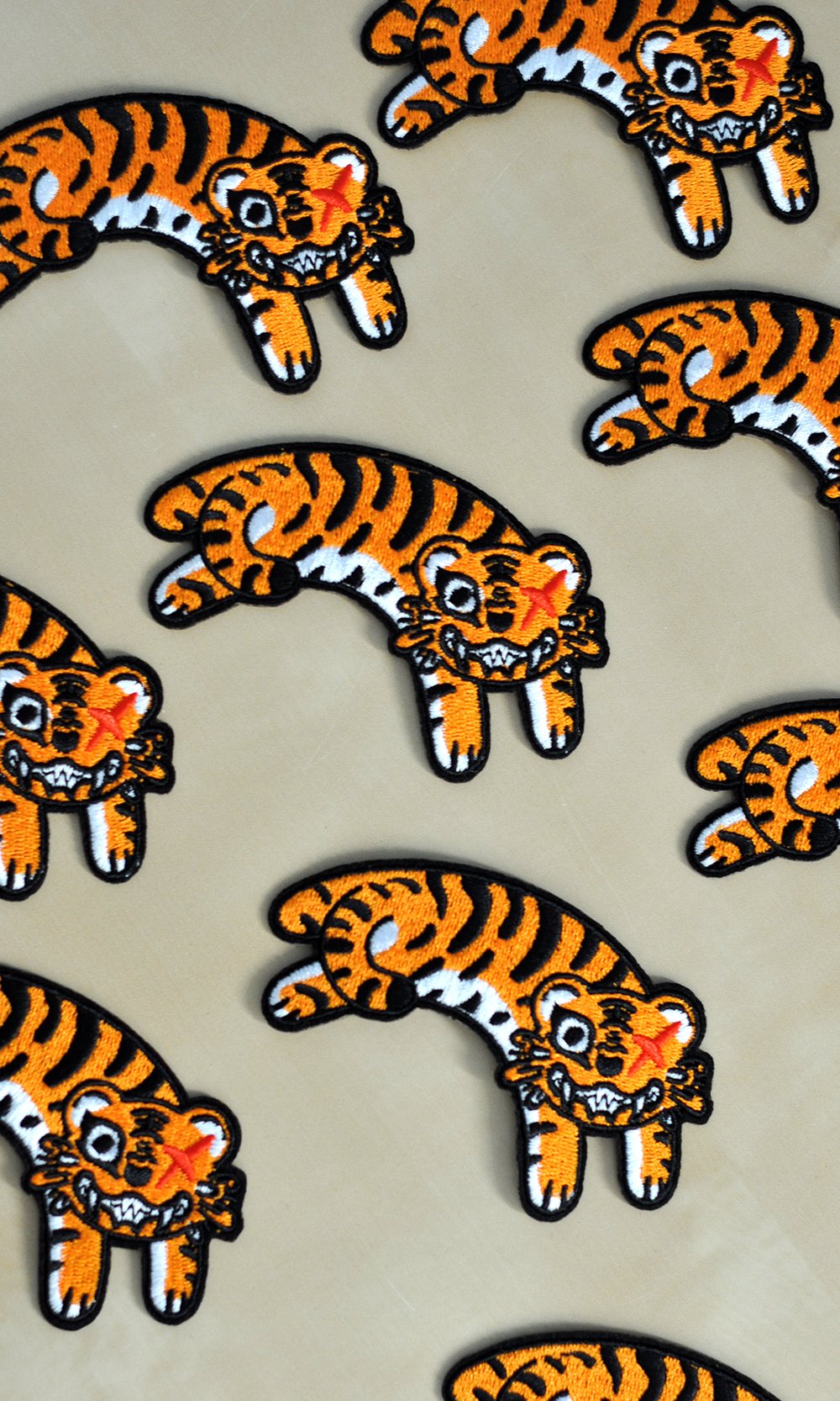 Tiger Bros | Embroidered Patch