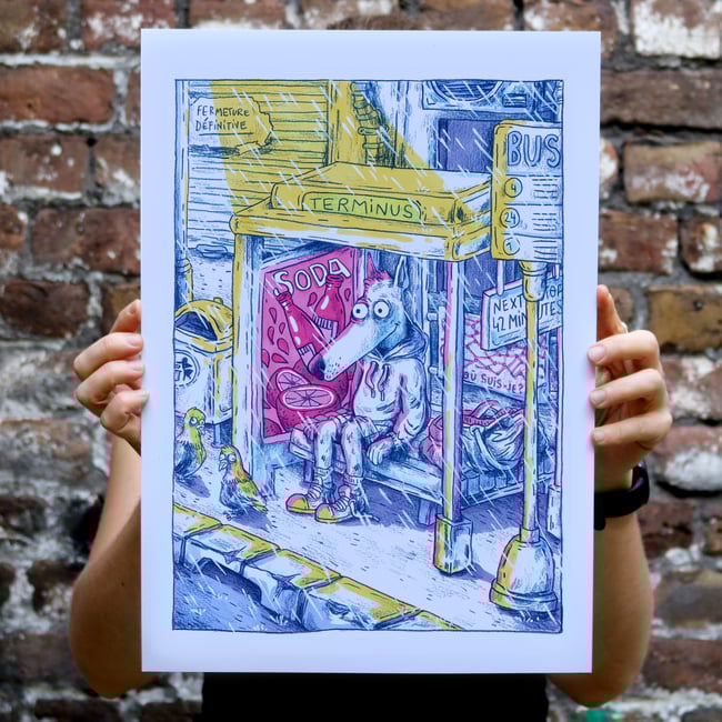 "Terminus" print