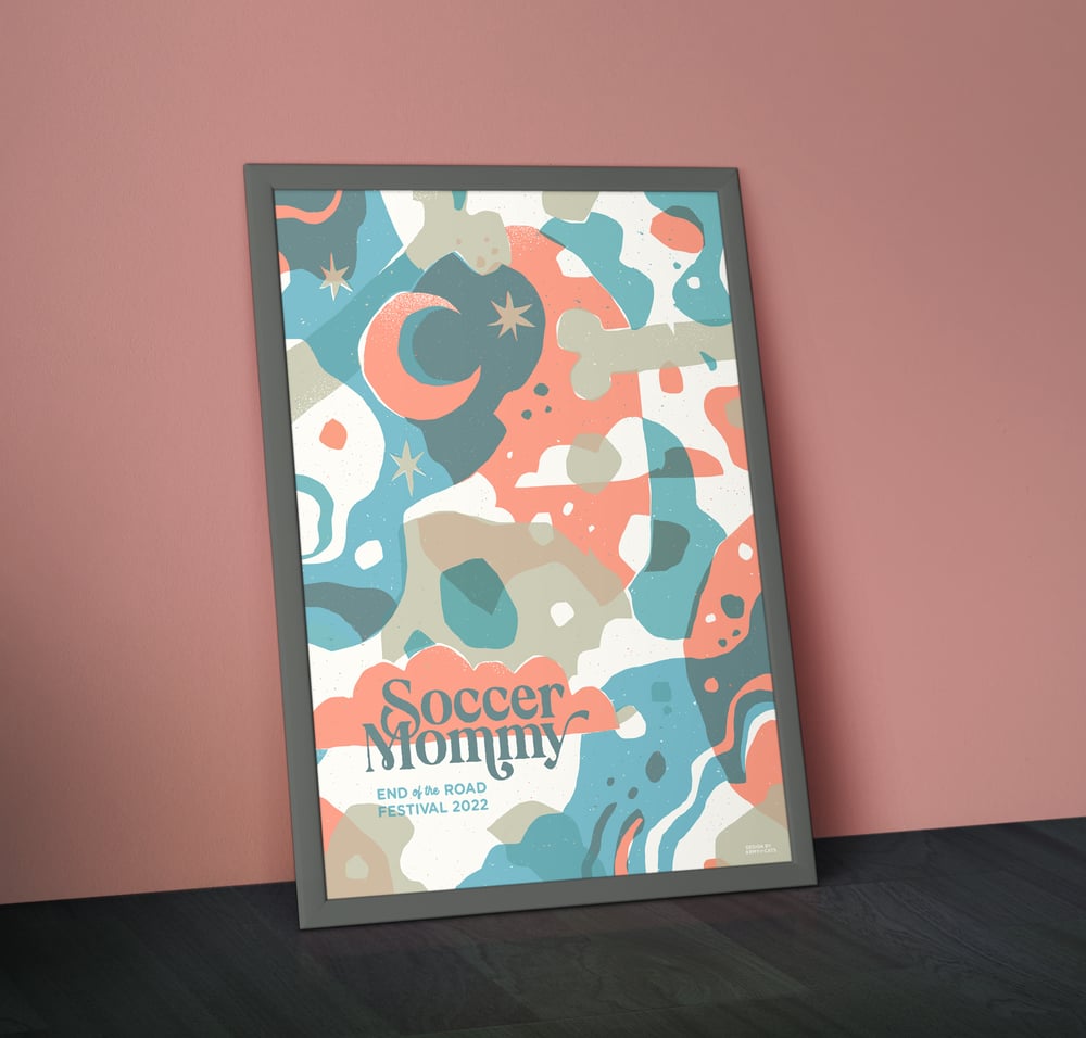 Image of Soccer Mommy - A2 silkscreen concert poster