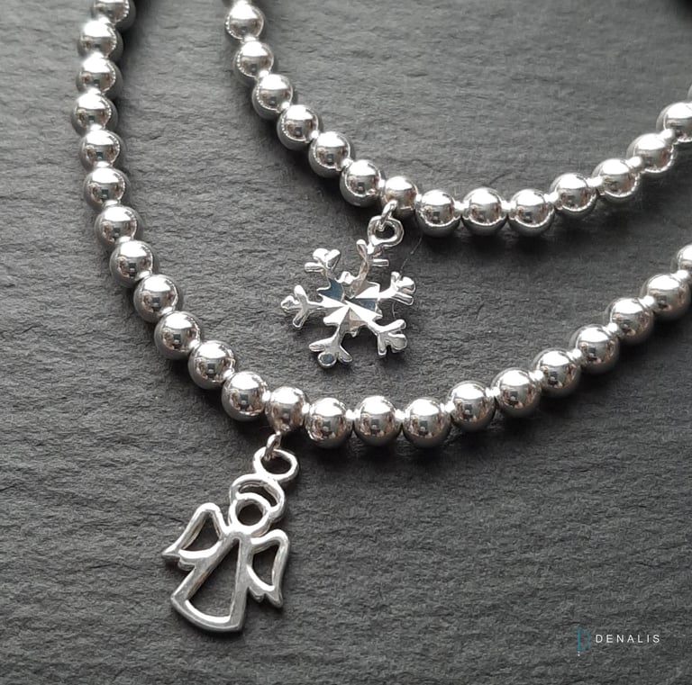 Noelle Christmas charm bracelets