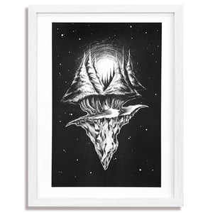 Floaty Island no.227 - A3 Risograph print