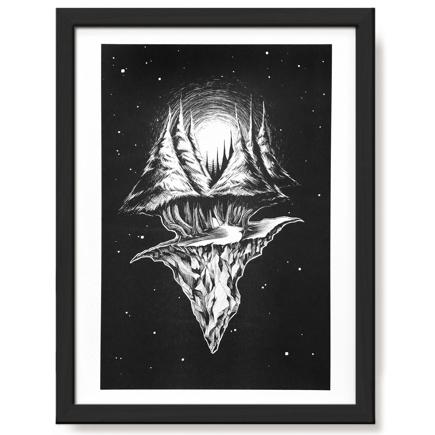 Floaty Island no.227 - A3 Risograph print