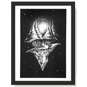 Floaty Island no.227 - A3 Risograph print