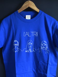 Image of L'Altra Faces T-Shirt (Blue)