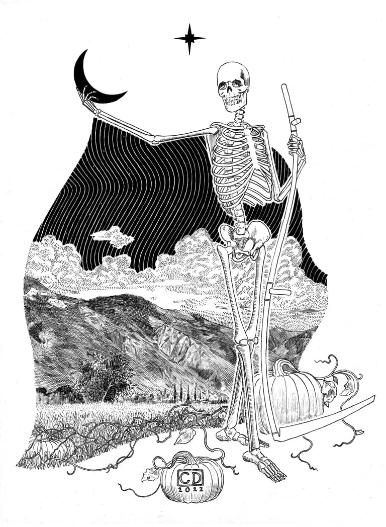 "Harvest Moon" - Print