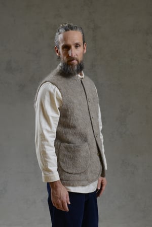 Image of COUNTY GILET in Mohair 