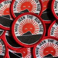 Image 2 of i have seen the sun rise patch