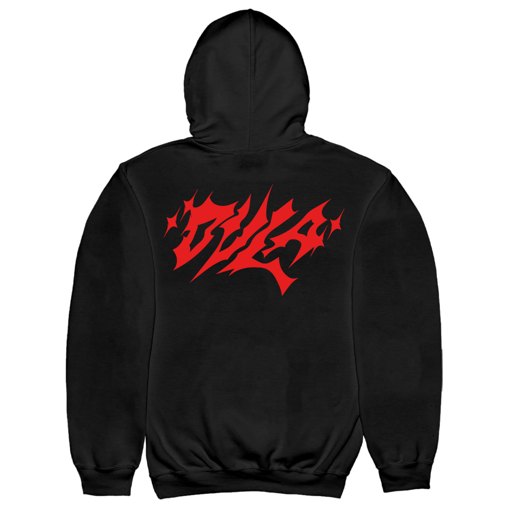 BE DIFFERENT - BLACK HOODIE