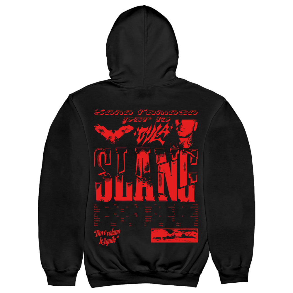 SLANG - BLACK HOODIE