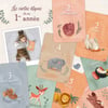 Cartes étapes bébé