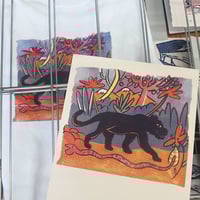 Image 2 of Pantera serigrafía