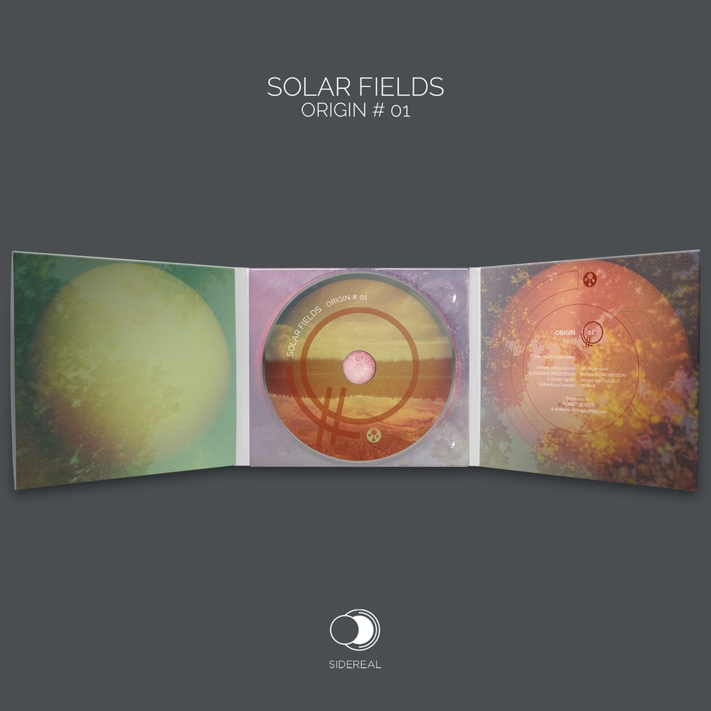 Image of Solar Fields 'Origin #01' digipak CD
