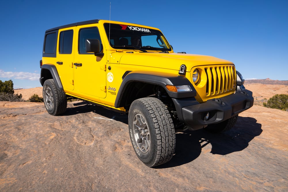 Image of Moab 2 day Jeep Rental Special  (Gift Certificate)