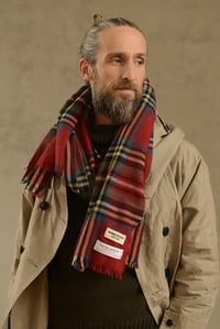 Image 3 of Wide scarf - Royal Stewart 