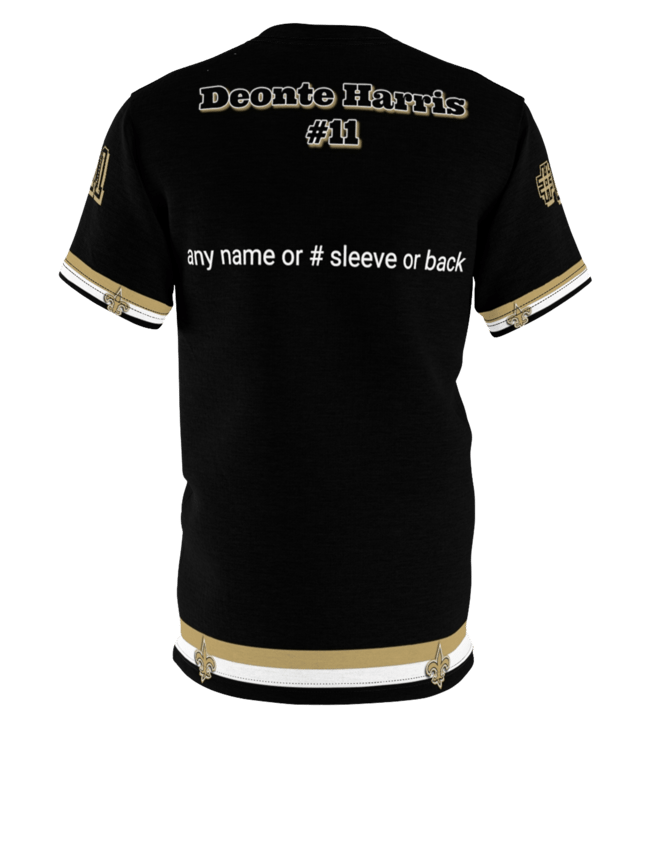 Its In My DNA Saints T-Shirt Jersey Black