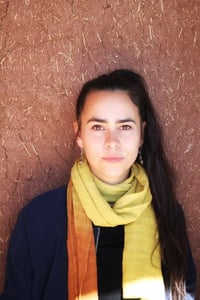 Image 2 of Yellow / Orange / Linen / Scarf