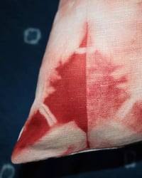 Image 2 of Red / Shibori  / Pillowcase