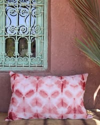 Image 1 of Red / Shibori  / Pillowcase